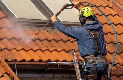 Démoussage et hydrofuge de toiture à Serverette